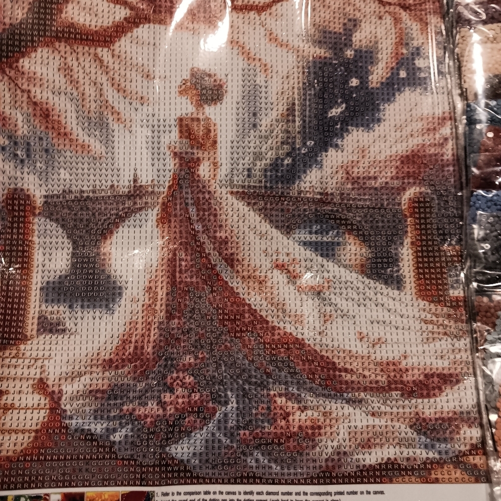 Beautiful Lady On Balacony Diamond Art Painting Kit 30x30